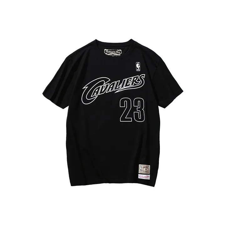 MITCHELL NESS T-Shirt Унисекс Черный