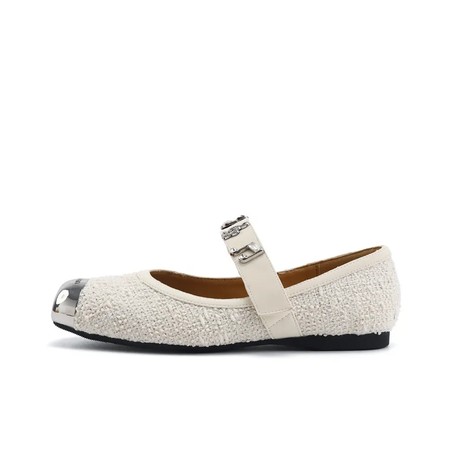 DHARRY Minimalist Style Plain Collection Туфли Мэри Джейн Женские