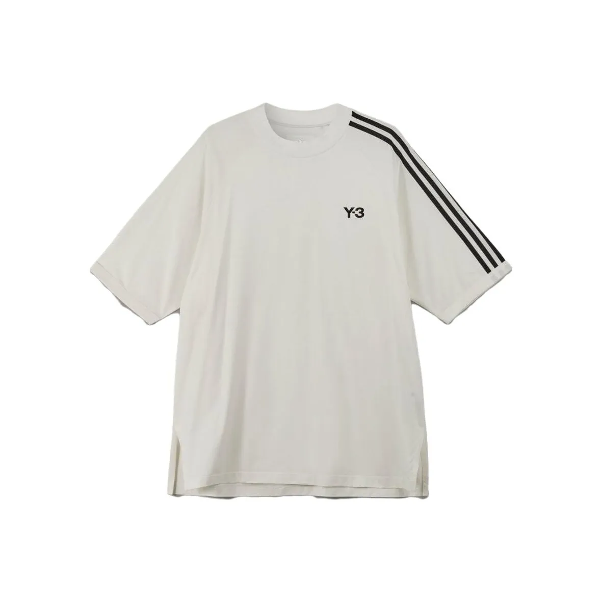 Y 3 X Adidas Logo print T shirt