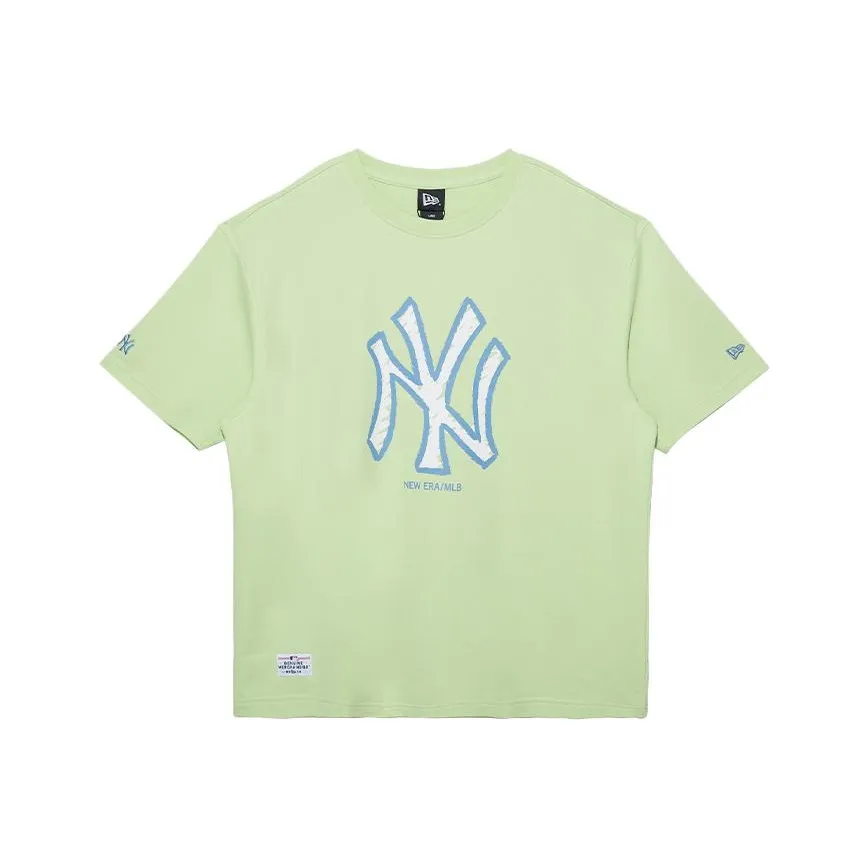 New Era Зеленая Унисекс Футболка