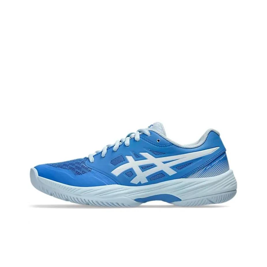 Asics Gel Court Hunter 3 Low Топ Бадминтонная Обувь Женская Синяя Белая