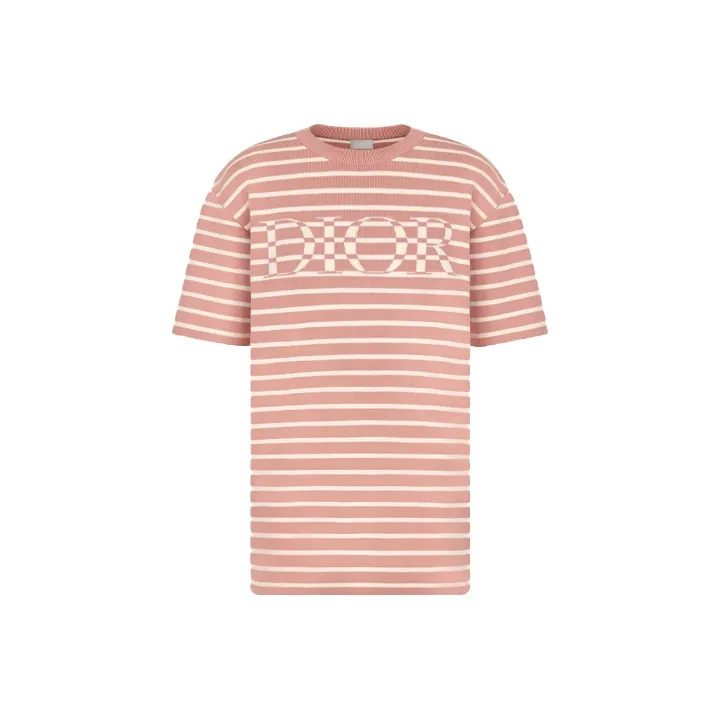 DIOR Quarterly New Products T Shirts Men's Pink