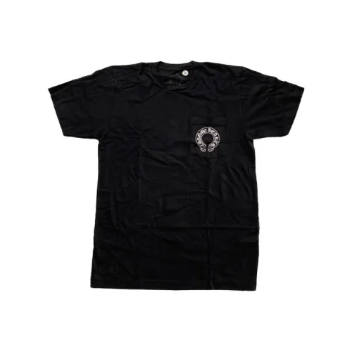 Chrome Hearts Черная Унисекс Футболка