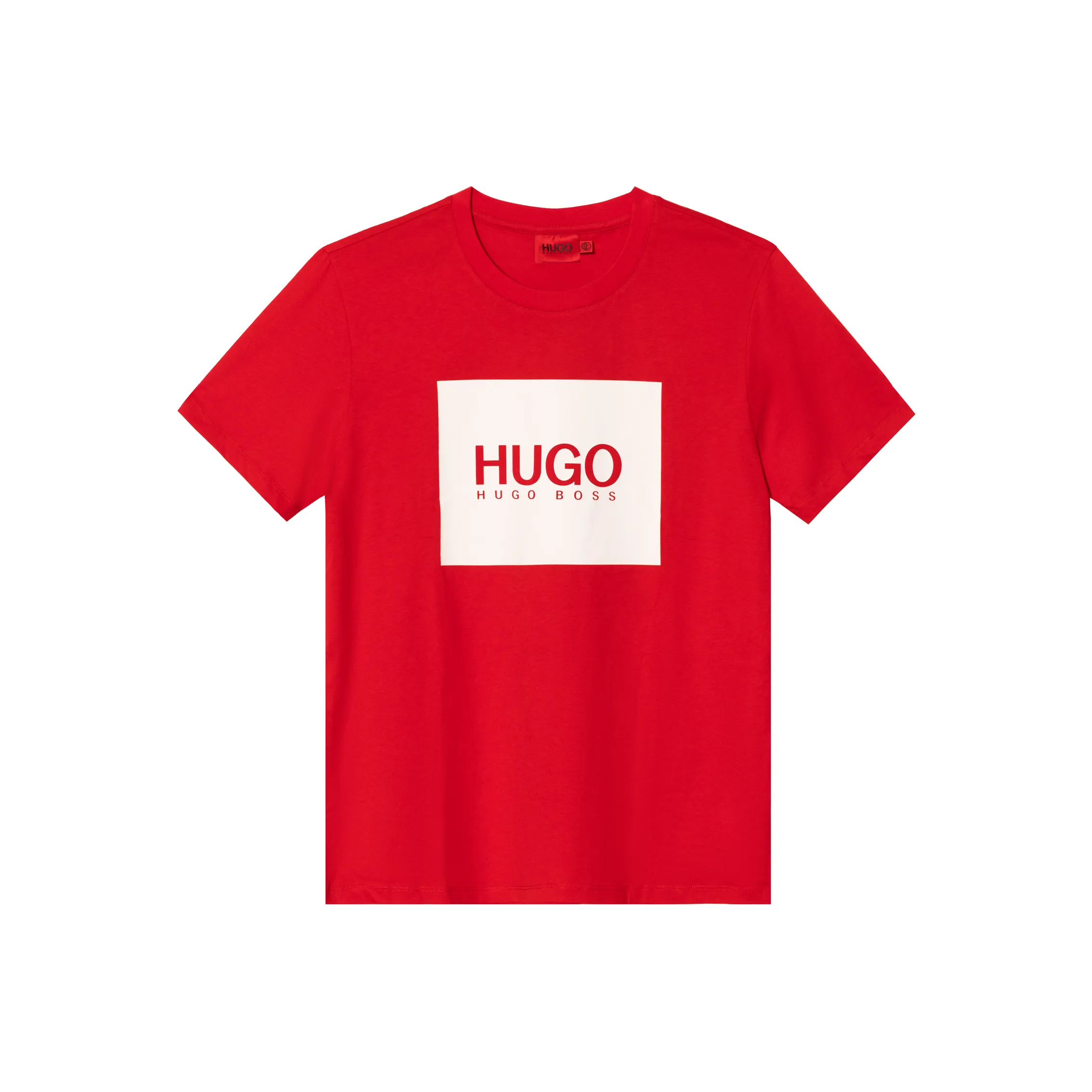 Hugo Boss Red Men's T-Shirts Hugo Boss Красные Мужские Футболки