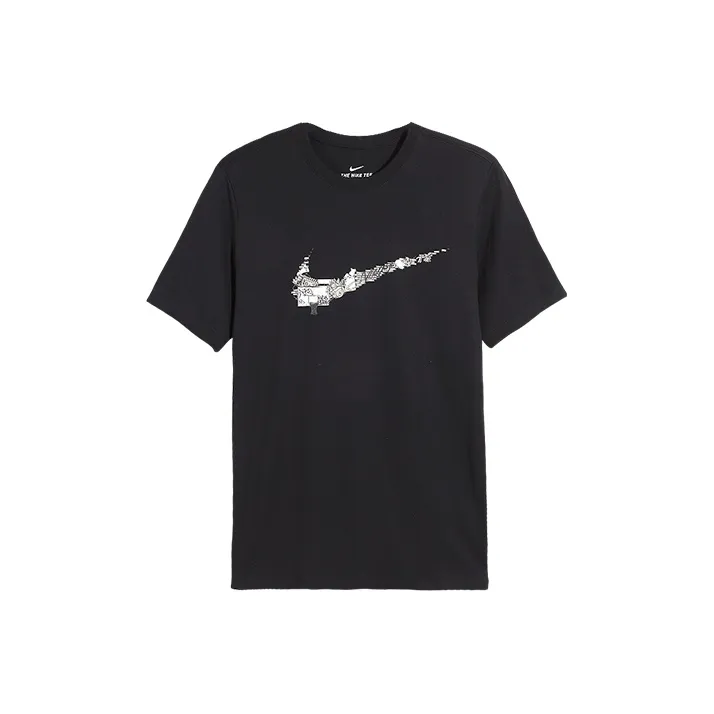 Nike T Shirts Men's Black