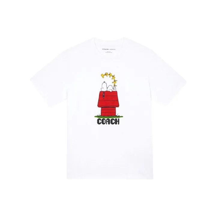 COACH T Shirts Men's White