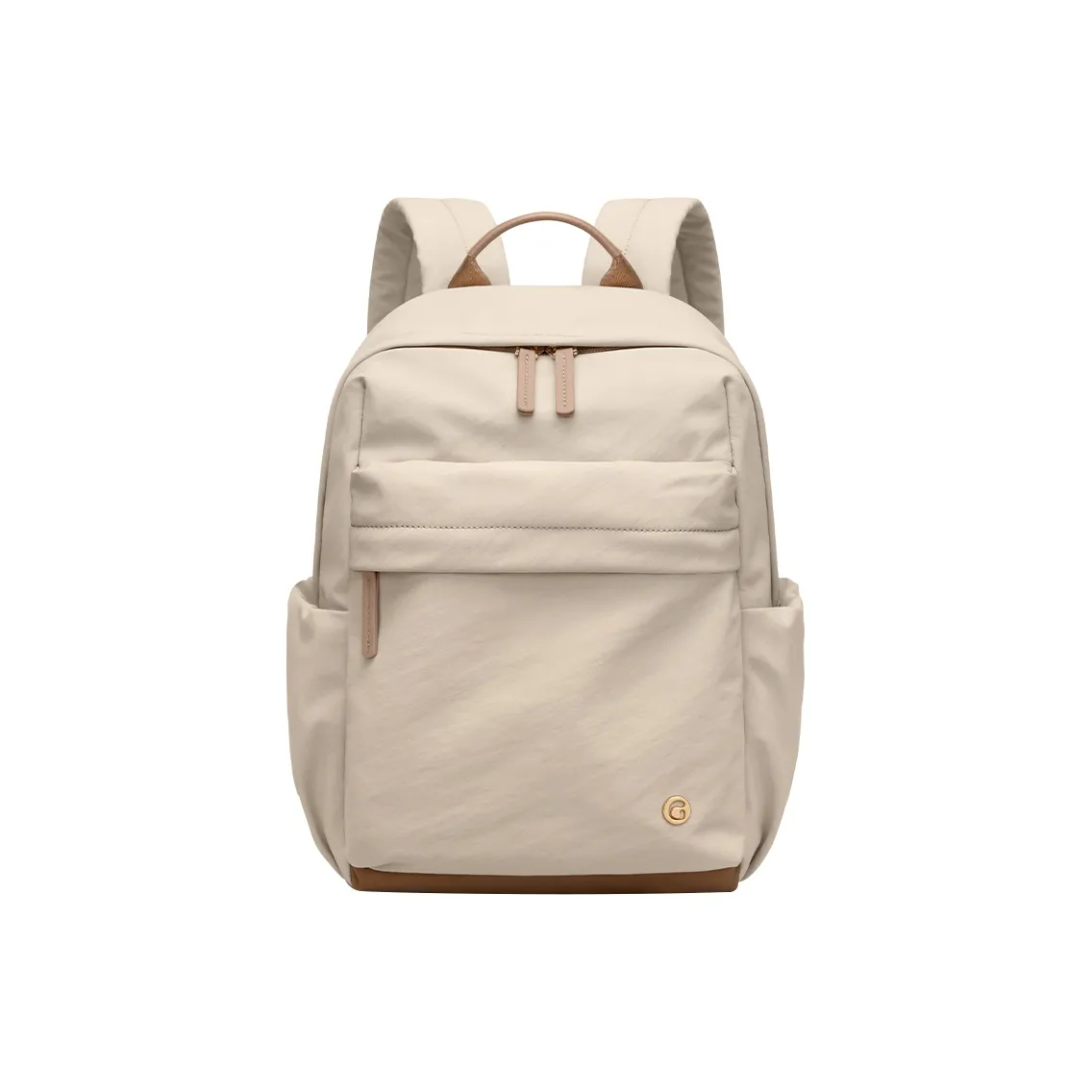 GOLF Fabric Backpack Regular Women's Apricot/Elegant Black