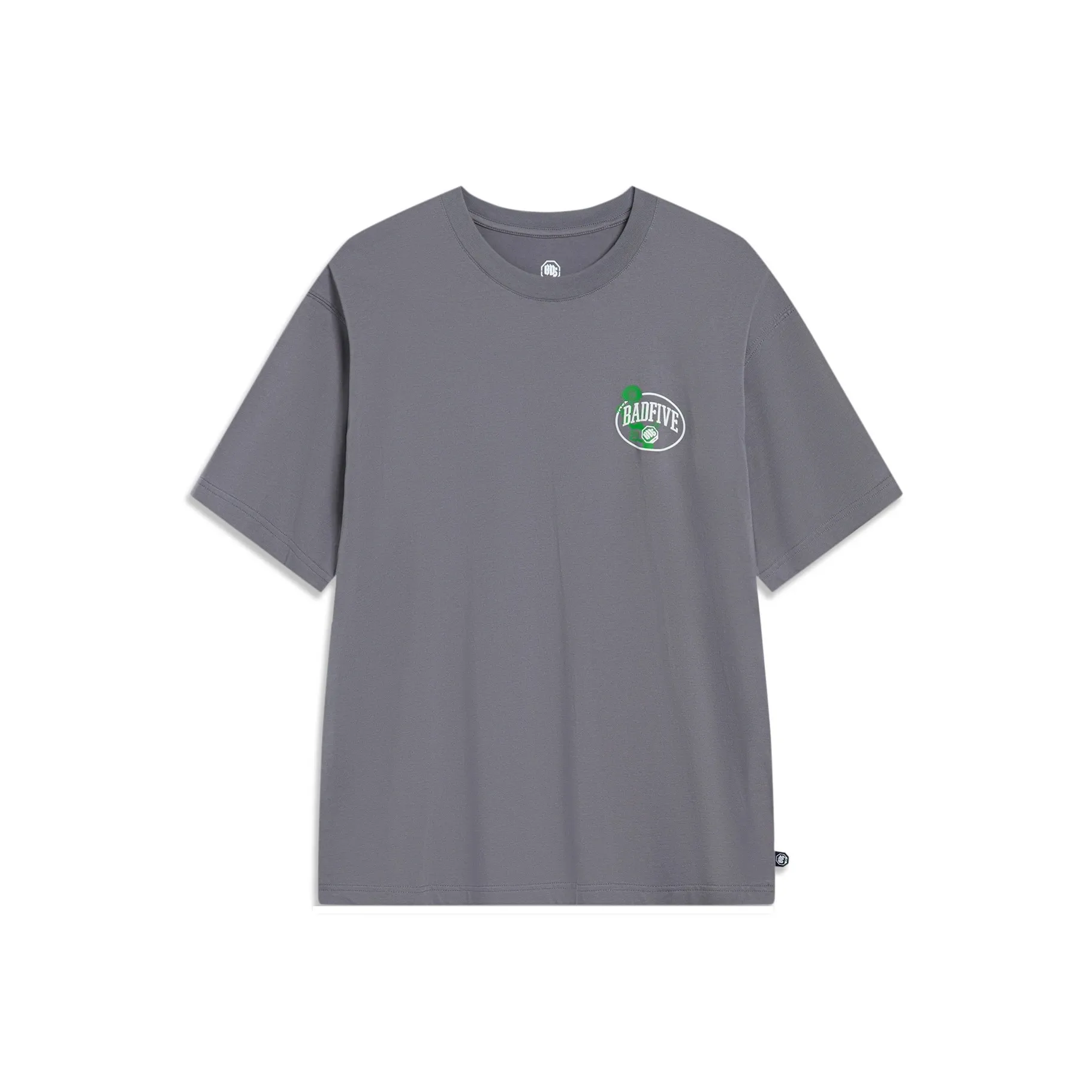 Подкладка Badfive T-Shirt Мужская Дымчатый Чернильный Серый