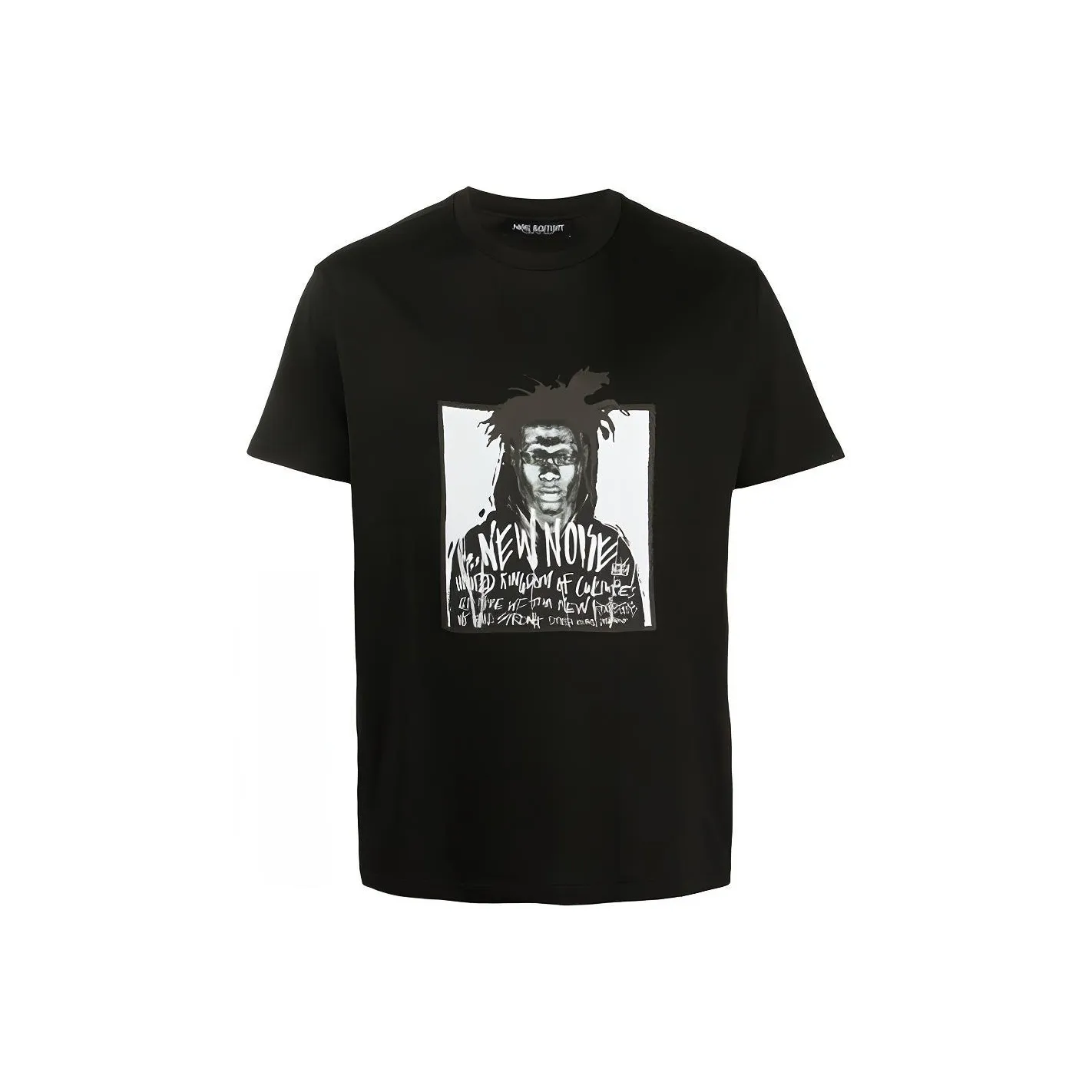 Neil Barrett New Noise Graphic Print T Shirt