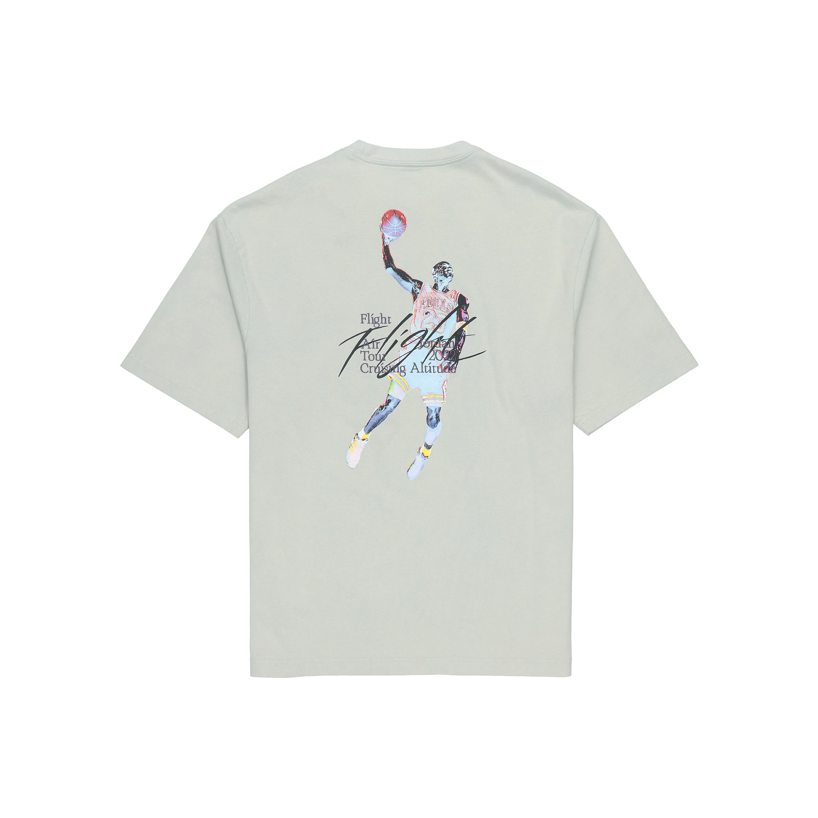 Джордан Aqua Blue Мужская T-рубашка