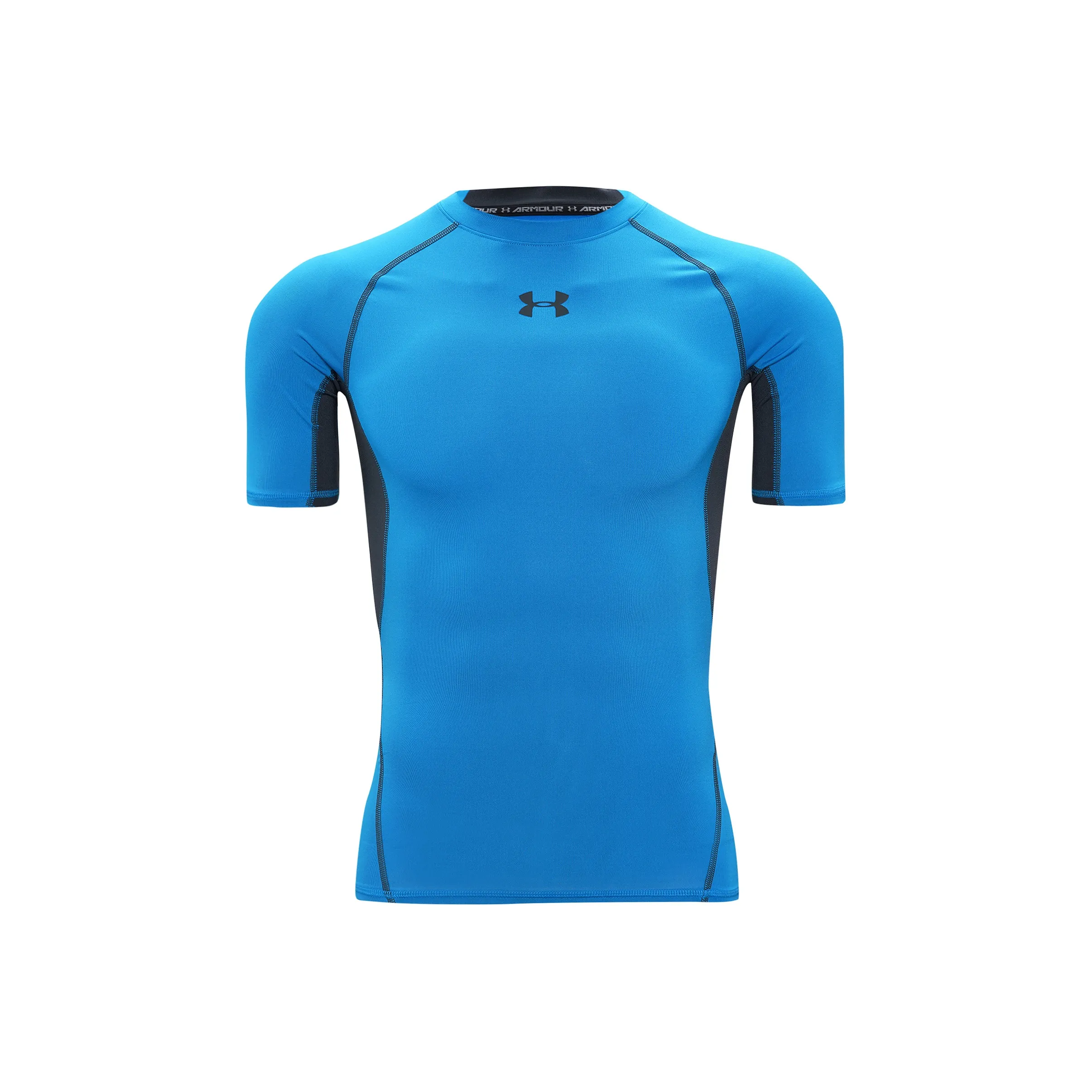 Under Armour Men's Training Compression T Shirt Blue