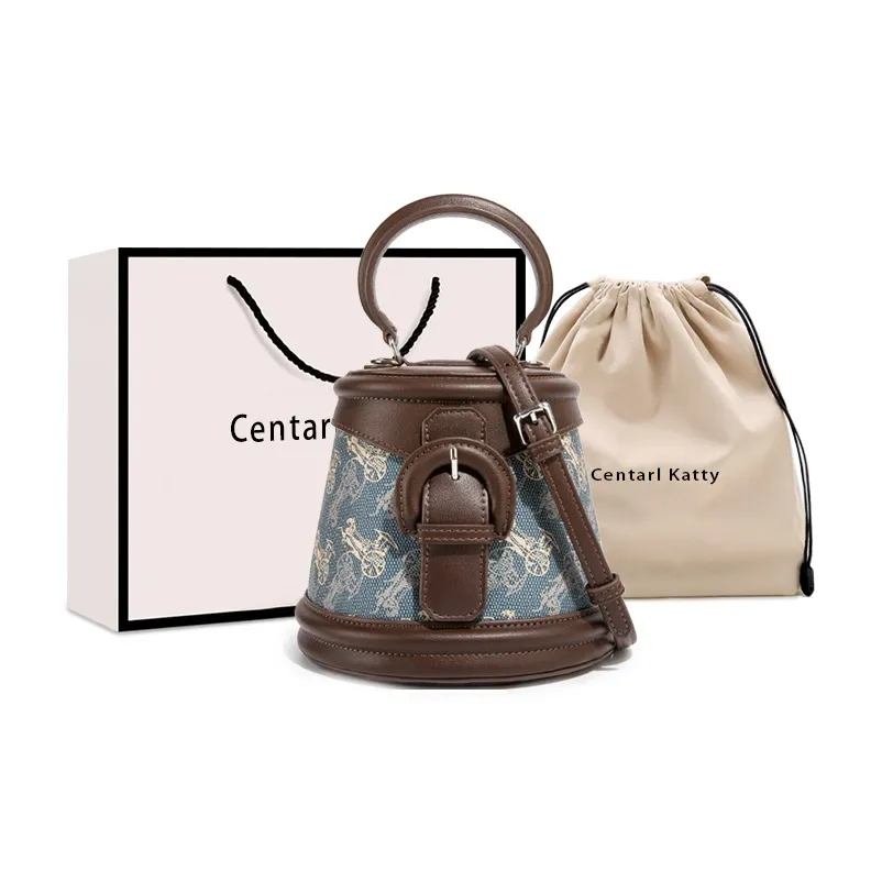 CentarlKatty Полиуретан Синтетическая Кожа Ведрообразная Сумка Стандартная Женская