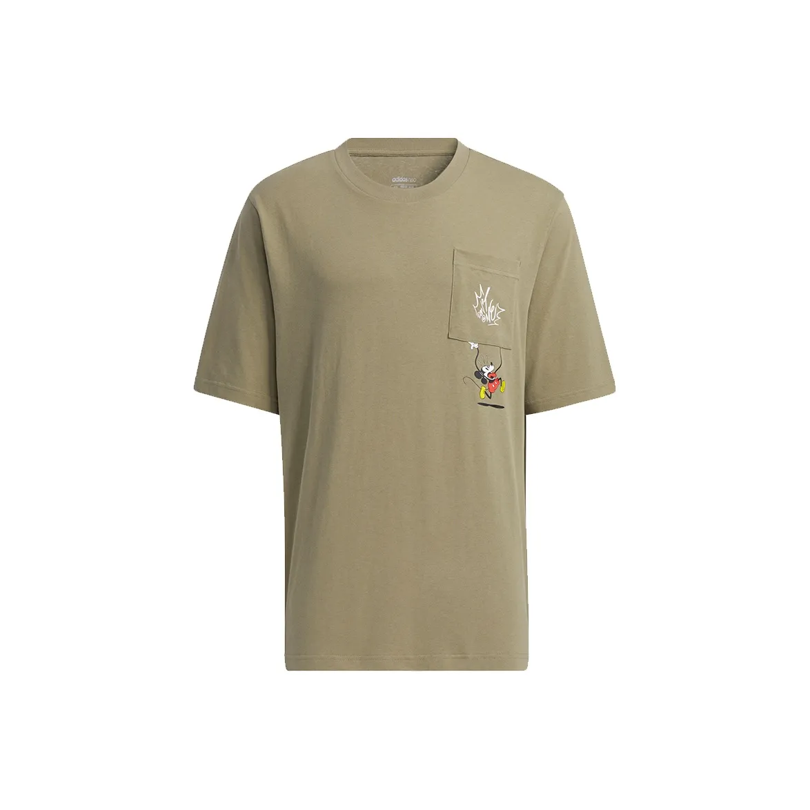 Disney X Adidas Neo T Shirts Men's Green