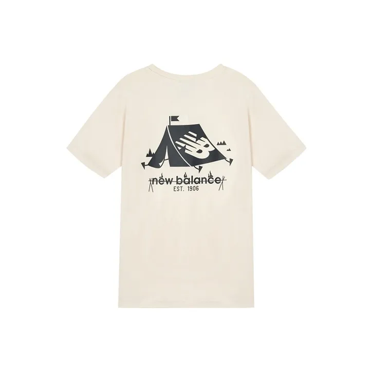 New Balance T Shirt Unisex Beige