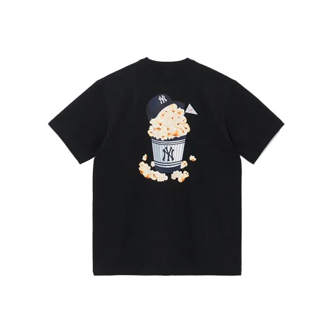 New Era New Era X MLB Co brand T Shirts Unisex Black