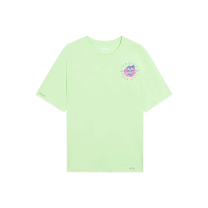 LINING T Рубашка Мужская Флуоресцентная Ледяной Зеленый