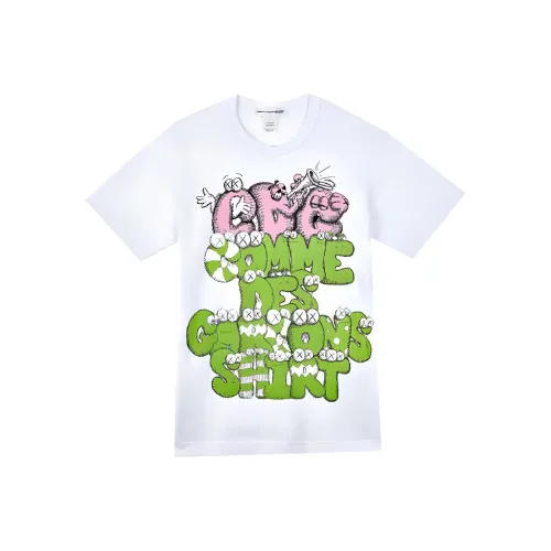 CDG Белая Унисекс Футболка