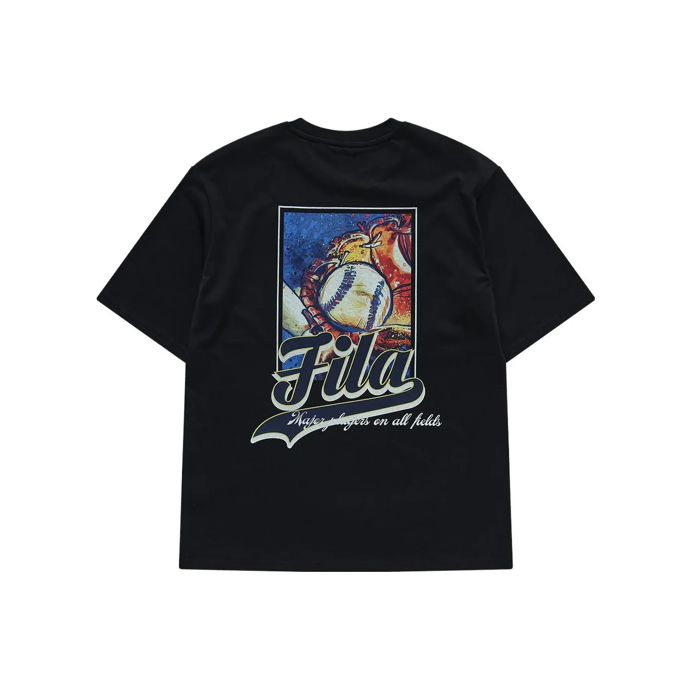 FILA FUSION BASEBALL Series T Shirt Men's Black