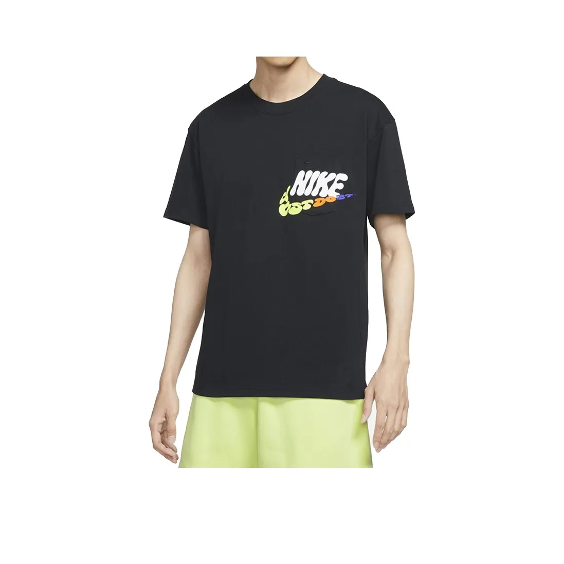 Nike Мужские черные футболки