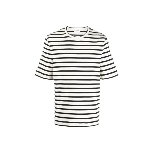 JIL SANDER Черный/Белый Мужские Рубашки