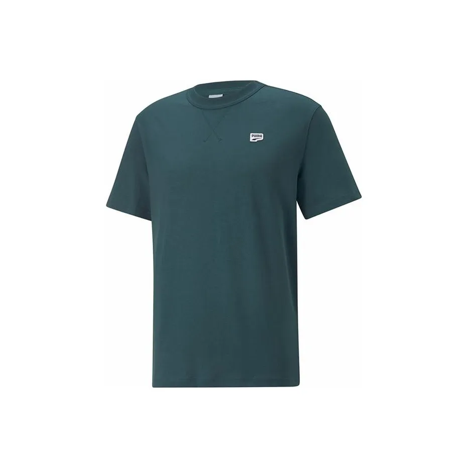 PUMA Армейский зеленый Мужской T-рубашки