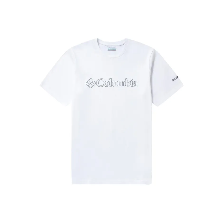 Columbia совместная белая мужская футболка T