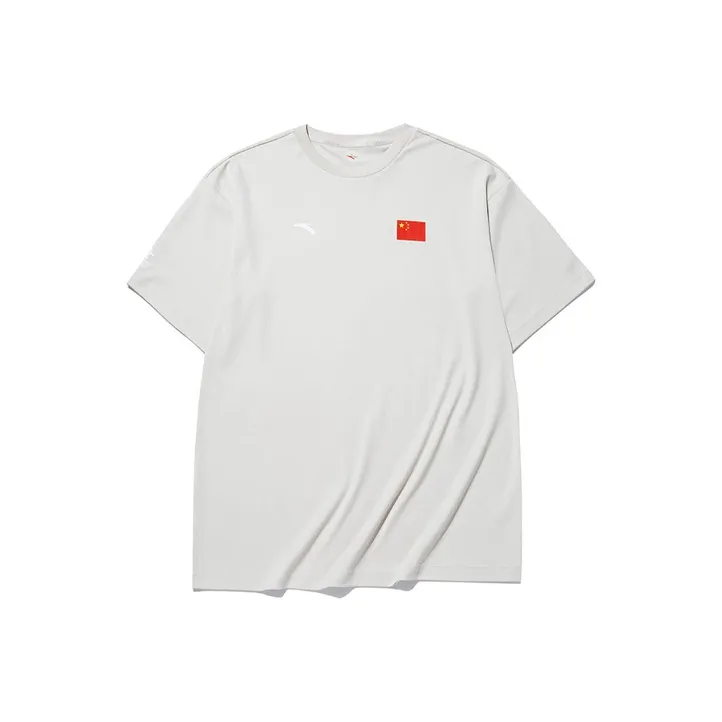 ANTA National Flag T Shirts Unisex Gray