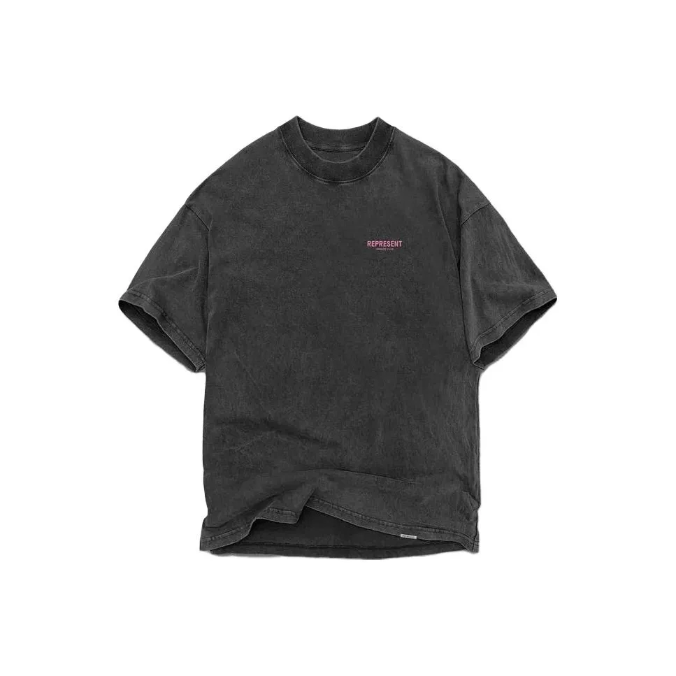 REPRESENT Темно-серые Мужские T-рубашки