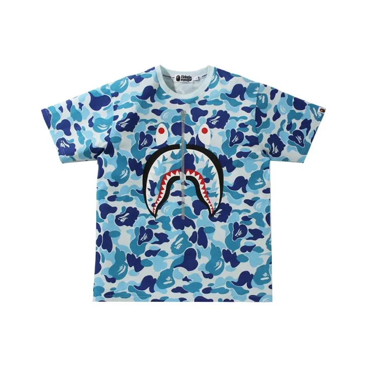 Bape Big Abc Camo Shark Tee