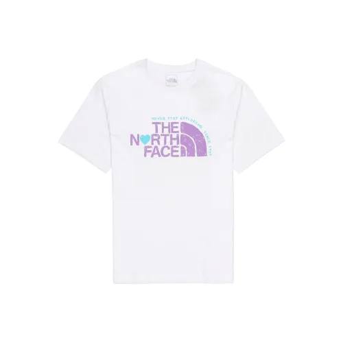 The North Face Сердце Белый Унисекс Футболка