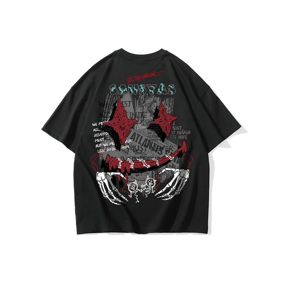 SANSYAS x Devil Clown T Рубашка Унисекс