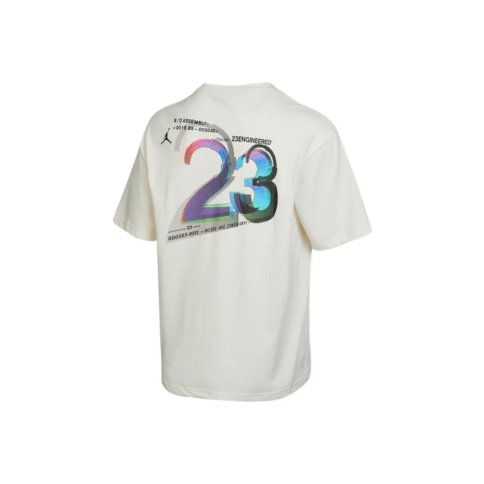 Jordan T Shirts Men's White