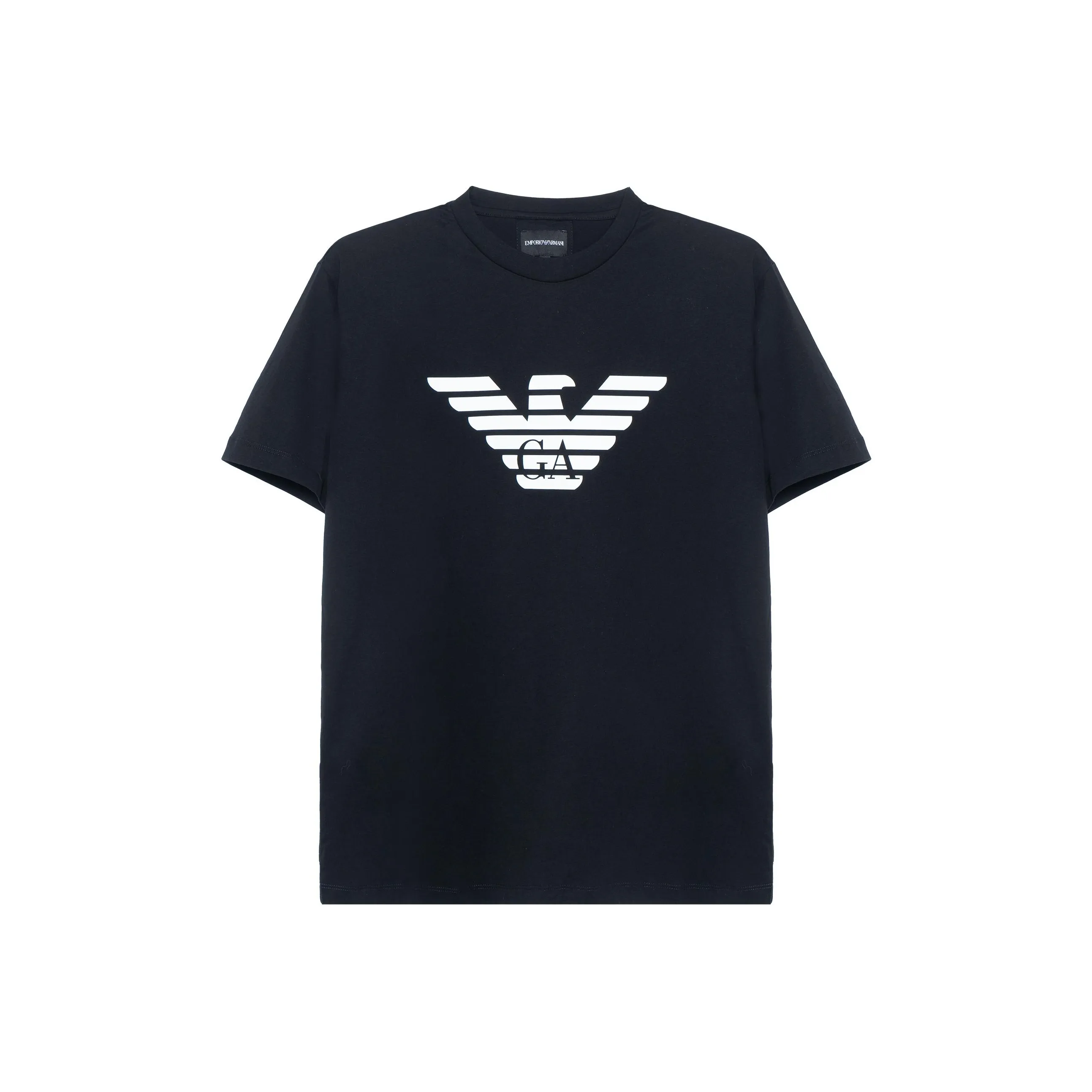 EMPORIO ARMANI Logo Printed Crewneck T Shirt