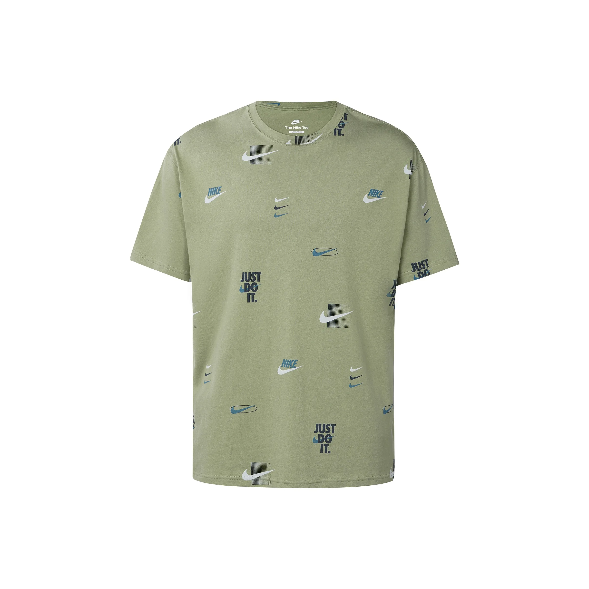 Nike T Shirts Men's Green