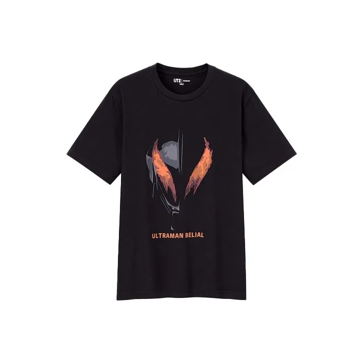 UNIQLO Мужские черные футболки