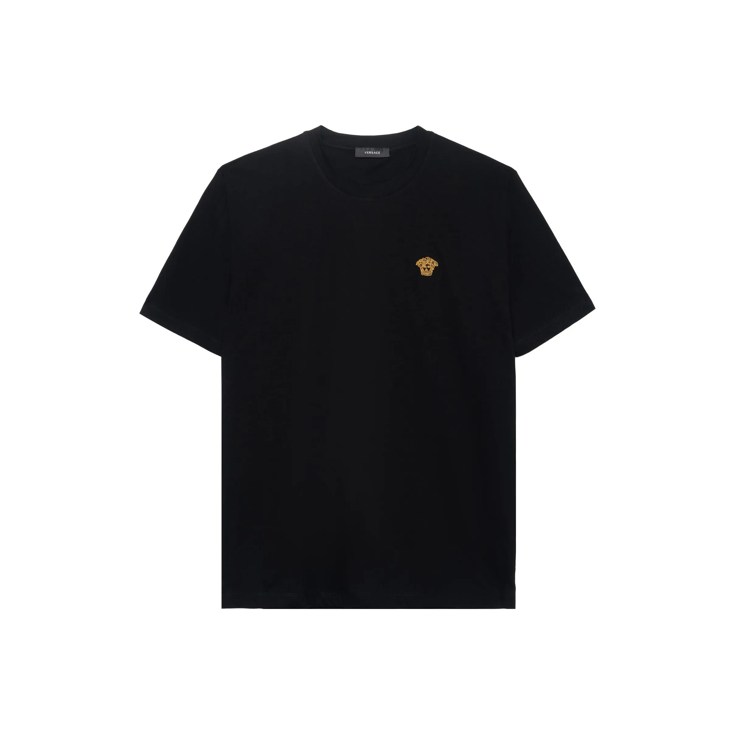 VERSACE Мужские черные T-рубашки