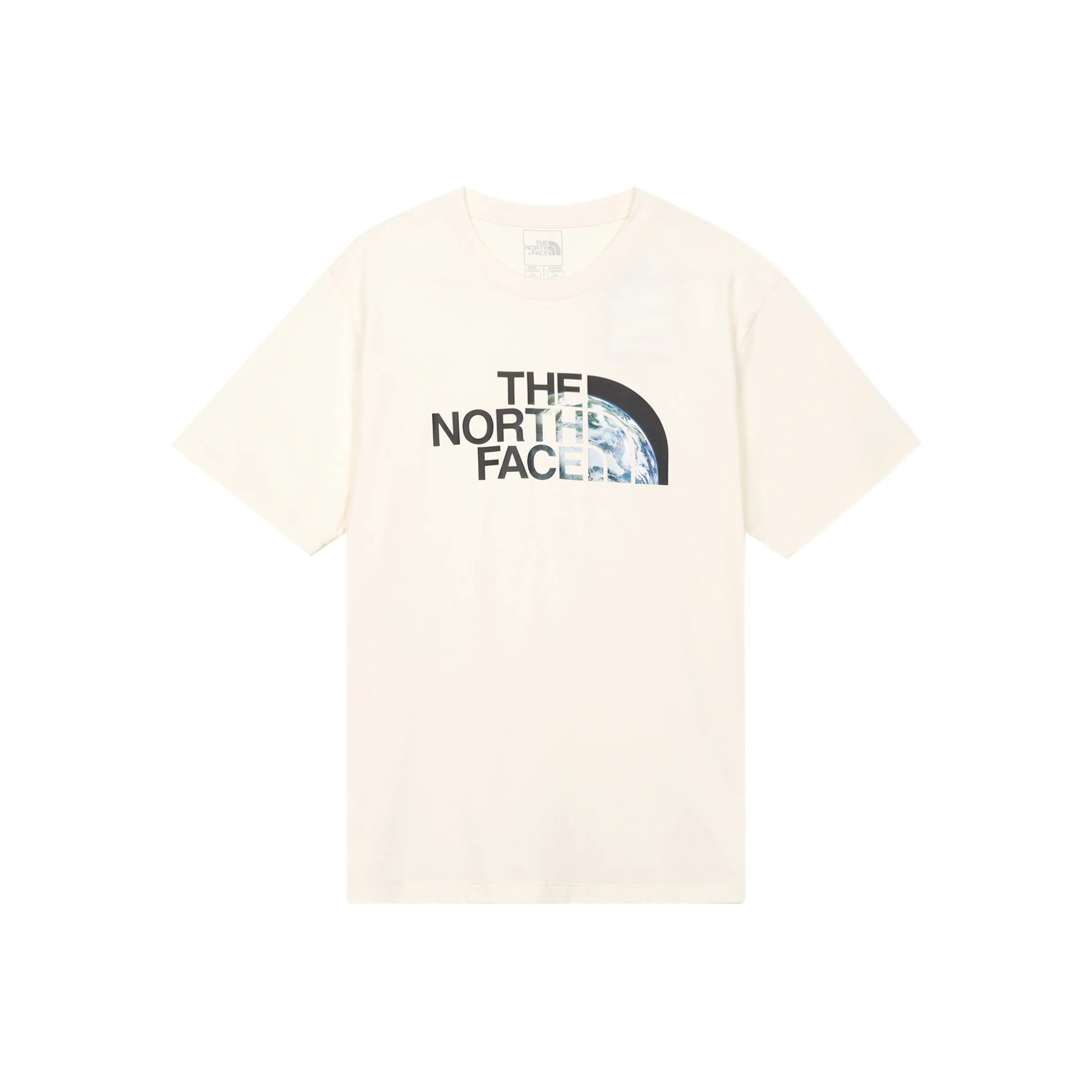 The North Face Earth Printing SS22 Комплект с короткими рукавами T-рубашка Мужской Белый