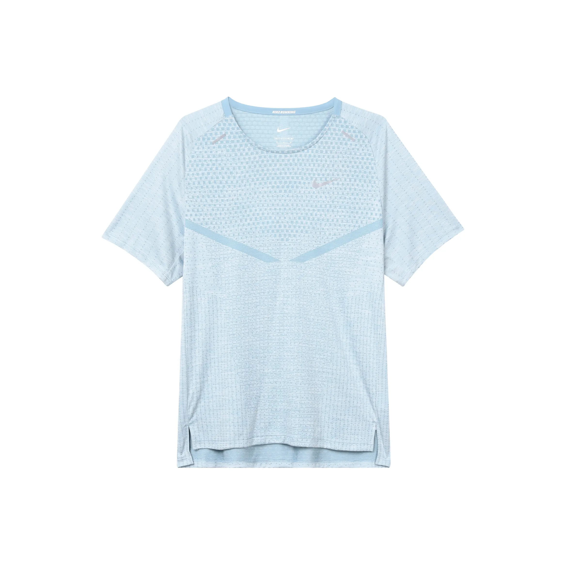 Nike T Shirt Men's Light Blue Gray