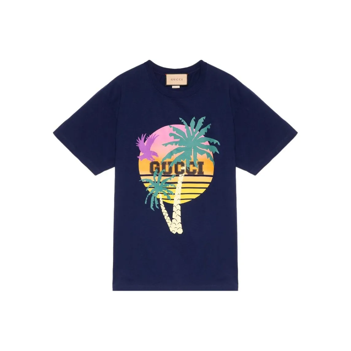 GUCCI SS22 T Shirt Men's Dark Blue
