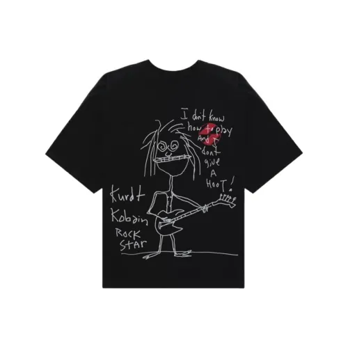 THE SALVAGES FASHION CLUB Черная унисекс футболка