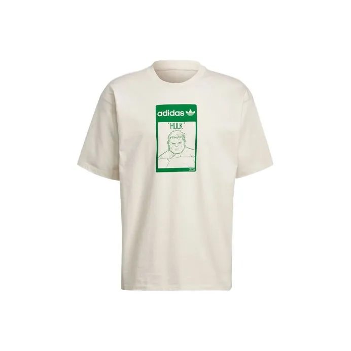 Adidas Originals T Shirt Unisex Ecru