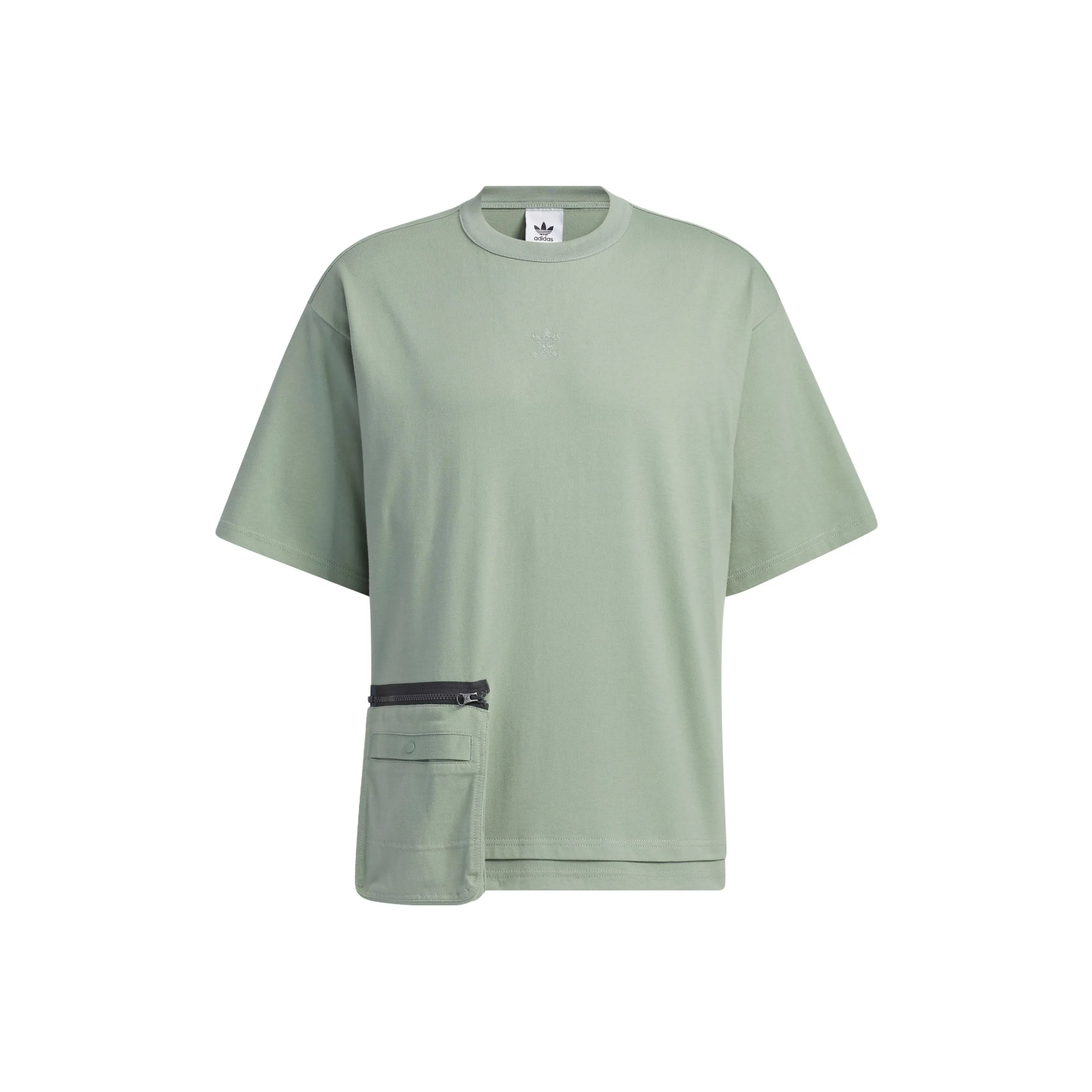 Adidas Originals T-Shirt Мужская Пыльно-Зеленая