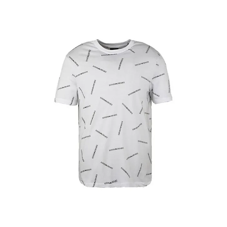 EMPORIO ARMANI Белые Мужские T-рубашки