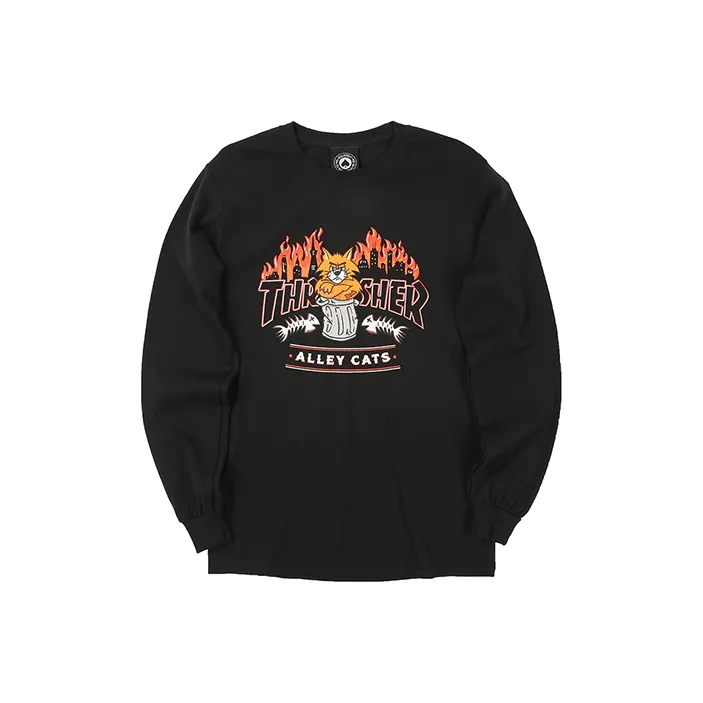 Thrasher T Shirts Unisex Black