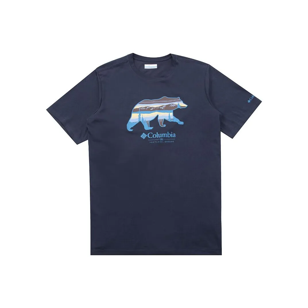 Columbia Быстросохнущая рубашка мужская синий цвет