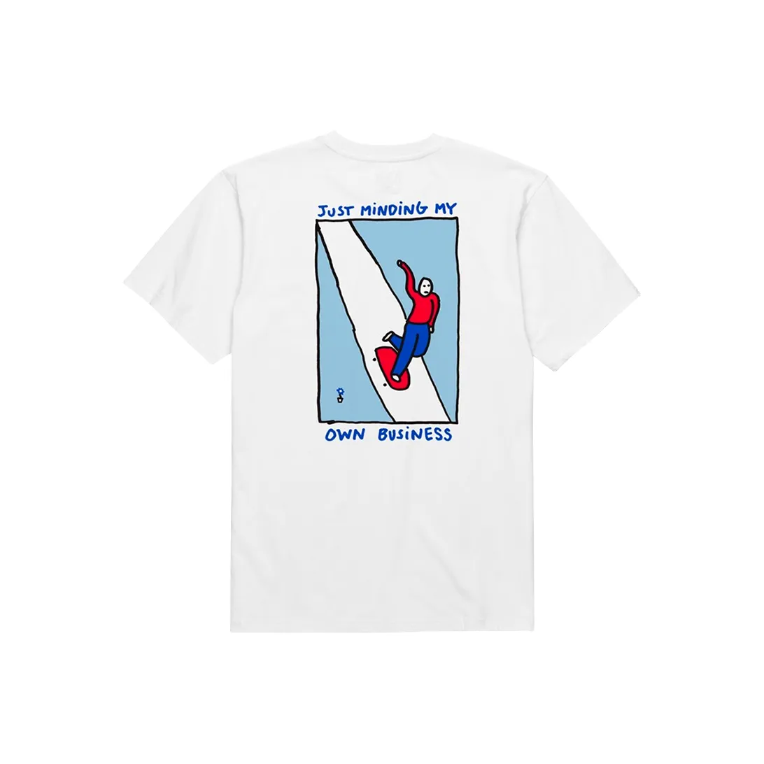 POLAR SKATE CO T-Shirt Унисекс Белый