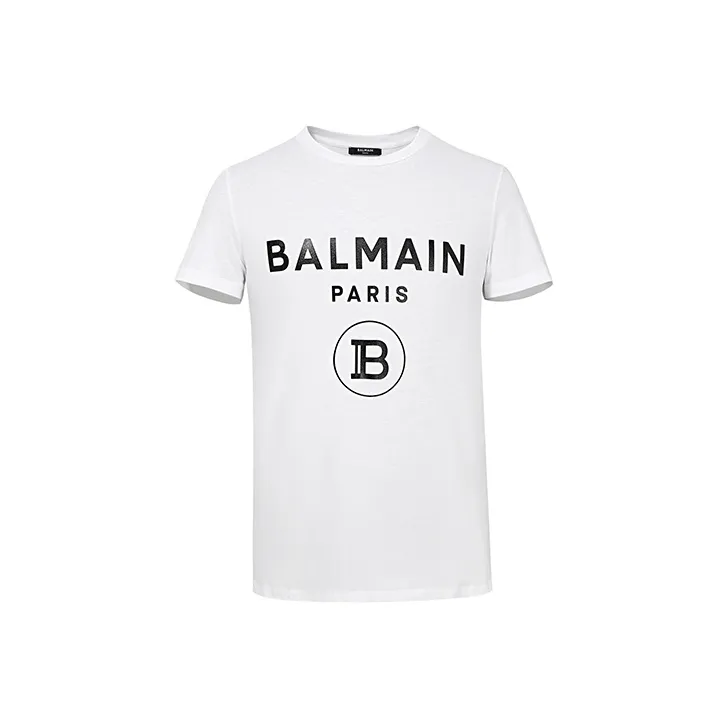 BALMAIN T Shirts Men's White