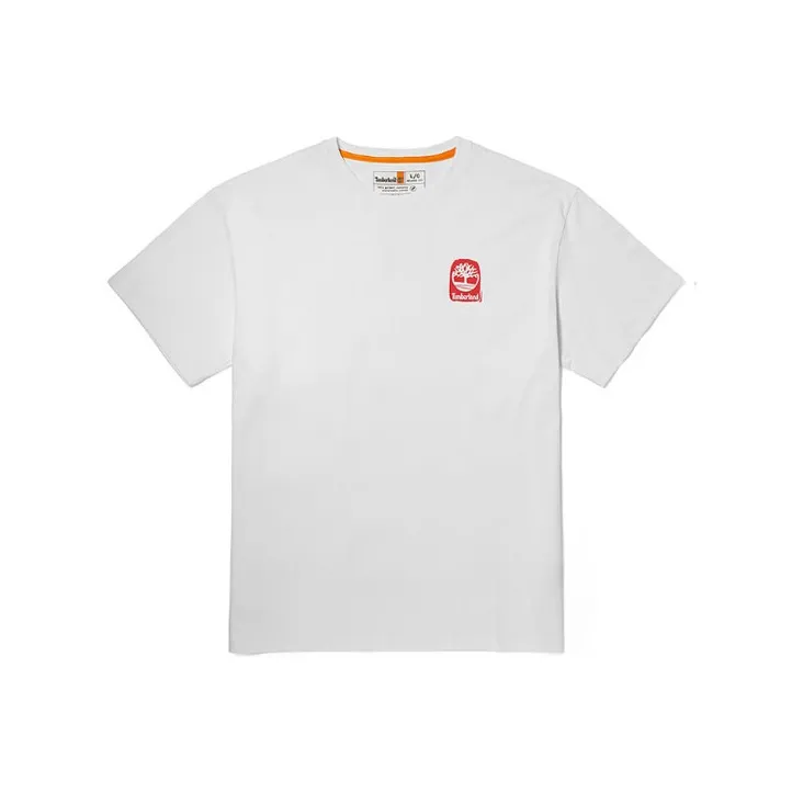 Timberland Белая Мужская T-рубашка