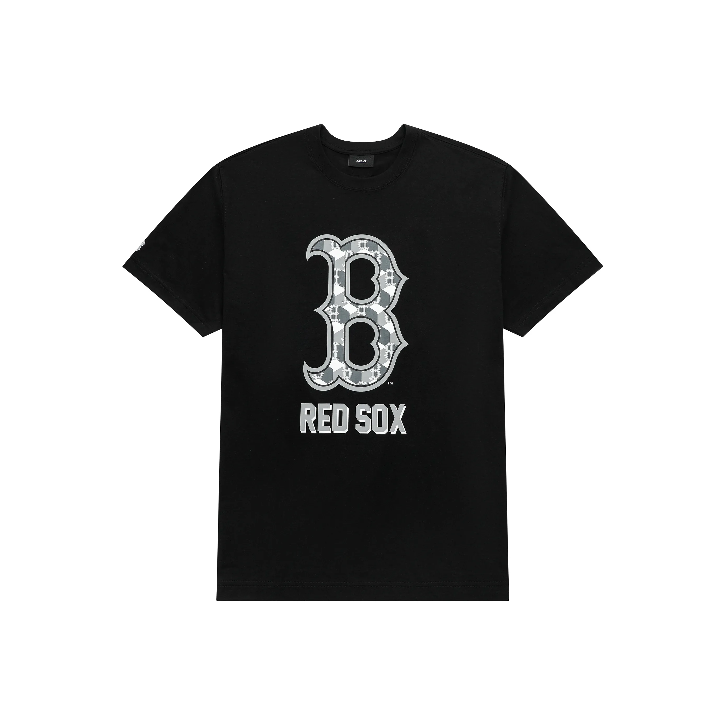 MLB Drop Shoulder Sleeve T Shirt Unisex Black