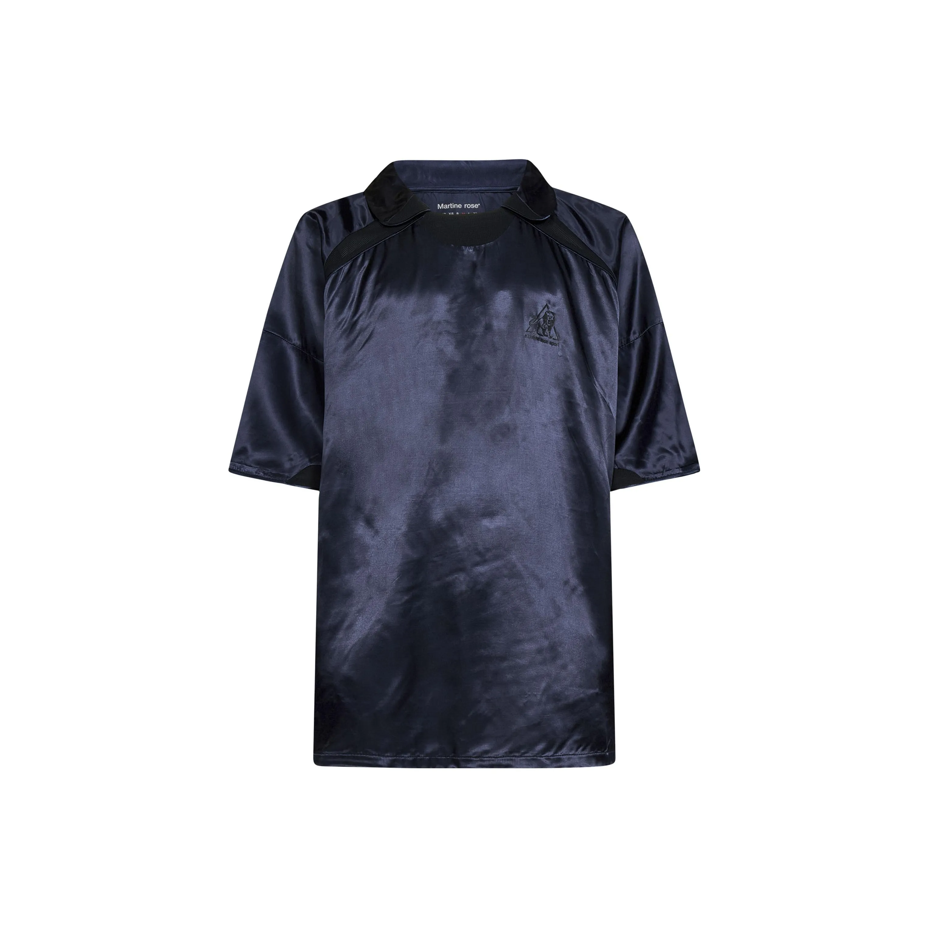 Martine Rose Satin Short sleeved T shirt